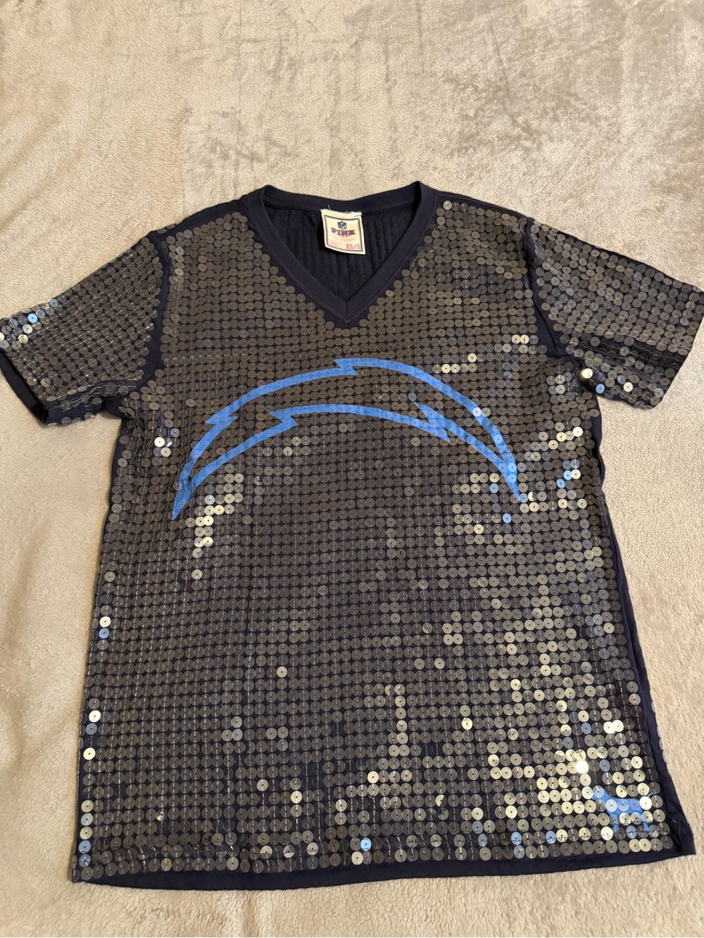 Sequin Chargers Top